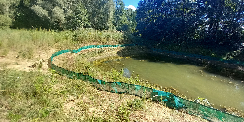 Protective barrier systém at Mohelnice site, photo O. Dočkal
